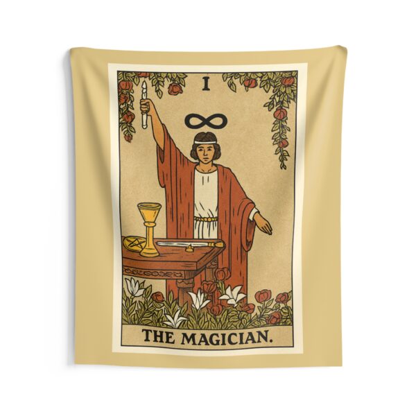 Wall Tapestry - Magician Tarot Card - Image 3