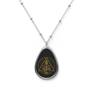 Ellipse Pendant Necklace