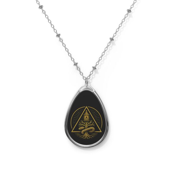 Ellipse Pendant Necklace