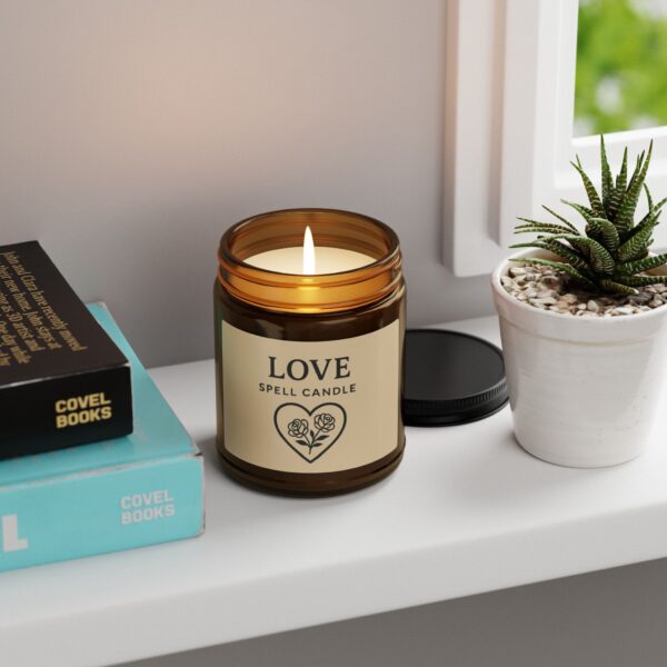 Love Spell Candle (Multi-Size, Amber Jar) - Image 8