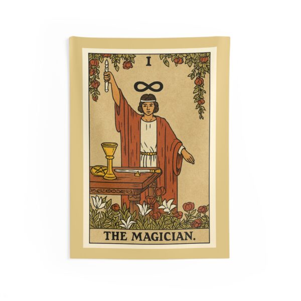 Wall Tapestry - Magician Tarot Card