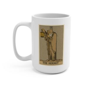 Hermit Tarot Card Mug 15oz
