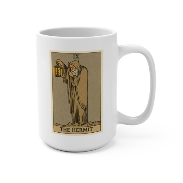 Hermit Tarot Card Mug 15oz - Image 2