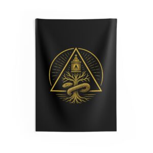 Wall Tapestry - Black Lantern