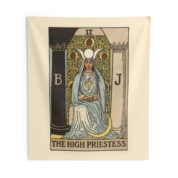 High Priestess Wall Tapestry - Image 4