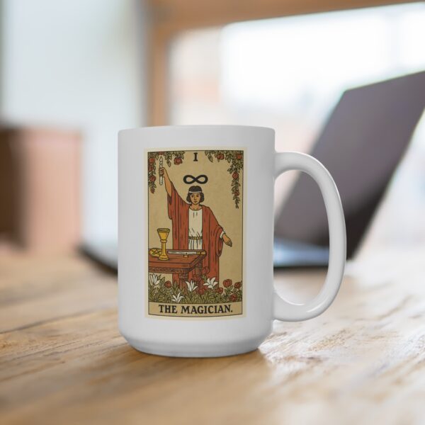 Magician Tarot Card Mug 15oz - Image 4